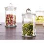 YTF-Transparent glass tea cans, kitchen food multi-grain storage tanks, Chinese herbal medicine dried fruit sealed cans