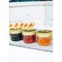 Mason Jars with Glass Lids 4 oz - Nellam Small Canning Jelly Jar Wide Mouth in Quilted Crystal for Airtight Kitchen Storage, Baby Food, Party Favors - Freezer & Microwave Safe - Set of 24, Gold