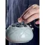 Pot Jar en Céramique Orientale Exquise pour Aliments, Boîtes de Thé/Conservation du Thé/Caddy à Thé/Boîte à Thé/Boîte à Café/Conserveur de Café/Conserveur de Noix/Snacks, 250ml (Blanc) Pot Jar en Céramique Orientale Exquise pour Aliments, Boîtes de Thé/Conservation du Thé/Caddy à Thé/Boîte à Thé/Boîte à Café/Conserveur de Café/Conserveur de Noix/Snacks, 250ml (Blanc)