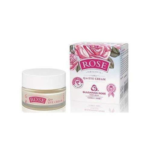 Cream Around Eyes ROSE-With Natural Rose Water & Q10, 15ml