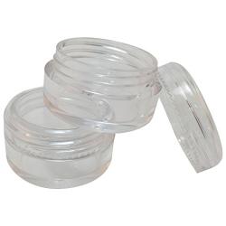 Made in Taiwan Empty Plastic Mini Storage Jar (Pack of 10)