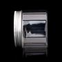 XISAOK 150ml Clear Round PET Jar with Aluminium Screw Lid Food Storage Container Sealed