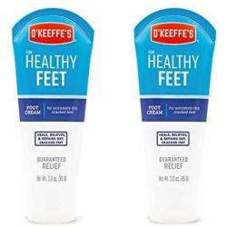 OKeeffes Healthy Feet Foot Cream, 3 ounce Tube, (Pack of 2)