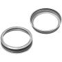 12 Pcs Regular Mouth Mason Jar Replacement Rings/Bands/Tops YILEGOU Carbon Steel Durable & Rustproof For Pickling, Canning, Storage 70mm