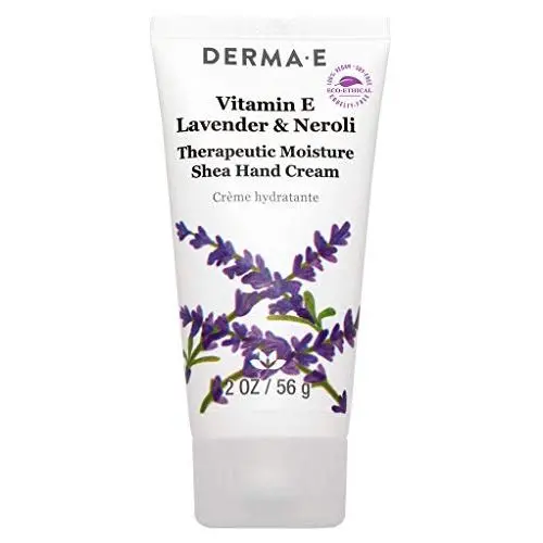 Derma E Vitamin E Lavendel & Neroli Therapeutische Feuchtigkeitscreme mit Shea Butter, Aqua-Formel