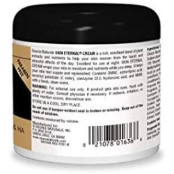 Source Naturals Skin Eternal Cream - Paraben Free With Lipoic Acid, DMAE, C-Ester, CoQ10 & HA - 4 oz Original Formula