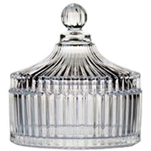 Kylin Express Creative Glass Jar Sugar/Jam/Snack Pot Tea Coffee Storage Jar,A