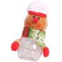 Amosfun Christmas Candy Jar Hanging Toy Gift Cookie Jar Bottle Box Piggy Bank Xmas Holiday Gift Home Table Decor Kids Goodie Bag Filler Party Favors Supplies (Gingerbread Man)