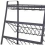 UPKOCH Standing Rack Spice Rack Kitchen Countertop Storage Organizer Spice Bottle Jar Rack Holder Three Layers Shelf Holder