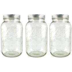 Ball Half Gallon, Wide Mouth Canning Jars, 3 Count