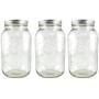 Ball Half Gallon, Wide Mouth Canning Jars, 3 Count