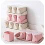 Seasoning Box Seasoning Rack Spice Pots Storage Container Condiment Jars Cruet With Cover And Spoon Kitchen Utensils,Light Yellow