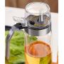 Mini Spice Jars Oil bottle glass leakproof oil pot kitchen household stainless steel storage tank