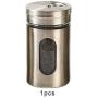 Glass Spice Shaker Bottle Sauce Storage Jar Seasoning Herbs Container Condiment Holder BBQ Cooking Accessories Kitchen Organizer Glass Airtight Food Storage Containers