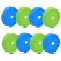 Xigeapg 8Pcs Wide Mouth Mason Jar Lids with Straw Hole for Ball & Kerr Mason Jar, Great for Drinking & Food Storage