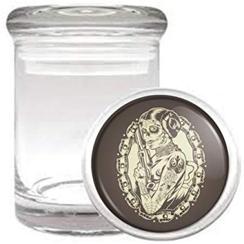Tattooed Princess SW Medical Odorless Glass Jar