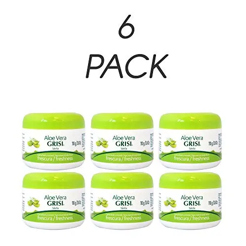 Grisi Savila Aloe Vera Moisturizing Beauty Cream, 3.8-Ounce Jar (Pack of 6) by Grisi Grisi Savila Aloe Vera Moisturizing Beauty Cream, 3.8-Ounce Jar (Pack of 6) by Grisi