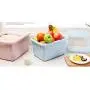 Plastic Kitchen Square Food Storage Containers Canister Grain Storage Tanks Food Storage Jar Airtight Food Storage Containers-long