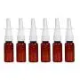12 Pièces Atomiseurs en Plastique Ambré Fin Nebulisation Bouteilles Nasales pour Eau Saline Injection Médicale Eau de Maquillage Stockage Contenant 20ml/0.67oz 12 Pièces Atomiseurs en Plastique Ambré Fin Nebulisation Bouteilles Nasales pour Eau Saline Injection Médicale Eau de Maquillage Stockage Contenant 20ml/0.67oz