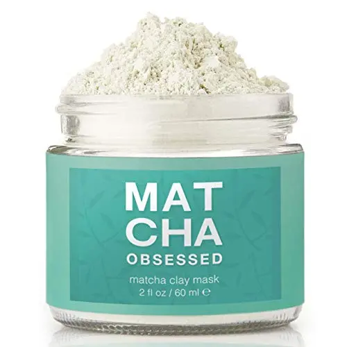 Matcha Obsessed - All Natural Organic Matcha Green Tea Clay Mask, Gentle Exfoliation with Moisturizing Coconut, Reduce Acne, Great for All Skin Type, 2 fl oz Matcha Obsessed - All Natural Organic Matcha Green Tea Clay Mask, Gentle Exfoliation with Moisturizing Coconut, Reduce Acne, Great for All Skin Type, 2 fl oz