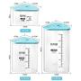 Kitchen Storag Box - 1pc Plastic Food Storage Box Kitchen Organizer Candy Container For Food Save Grain With Cover Kitchen Storage Boxes