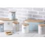 Typhoon 1 Litre Living Sugar Canister, 11 x 11 x 15.5 cm, Blue