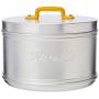 Italo Ottinetti Storage Canister Painted Box Handle Yellow 16 cm, one Size