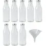 Bouteilles Viva Haushaltswaren # 62265 – 8 Bouteilles 1 Litre à Large Ouverture avec Filtre Soufflet, Bocal en Verre 9 cm de Diamètre, Bocal à Vis, Transparent, 8.8 x 8.8 x 25.9 cm Bouteilles Viva Haushaltswaren # 62265 – 8 Bouteilles 1 Litre à Large Ouverture avec Filtre Soufflet, Bocal en Verre 9 cm de Diamètre, Bocal à Vis, Transparent, 8.8 x 8.8 x 25.9 cm