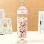 HOUSIYU Candy Jar Glass Transparent Storage Cookie Jar Set, Decorative Dessert Table Decoration Candy Buffet/Wedding Center Home, Three-Piece Suit