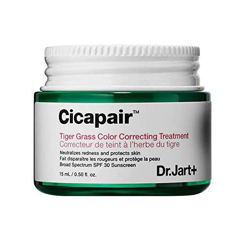 Traitement Corrigeur de Teinte Cicapair Tigre Herbe de Dr. Jart+ SPF 30 0,5 oz / 15 mL (format voyage)