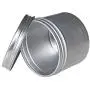 Foraineam 24 Pack 4 oz. Round Tin Cans Hair Wax Cream Lip Balm Cosmetic Sample Container Jars Candle Tea Spice Empty Travel Tins with Screw Lid Foraineam 24 Pack 4 oz. Round Tin Cans Hair Wax Cream Lip Balm Cosmetic Sample Container Jars Candle Tea Spice Empty Travel Tins with Screw Lid
