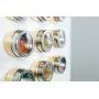 Bouteilles à épices en acier inoxydable avec couvercle hermétique - Jeu de cuillères doseuses bonus - Rangement de cuisine empilable pour économiser l'espace d'étagère (Set de 36 pièces - Or) Bouteilles à épices en acier inoxydable avec couvercle hermétique - Jeu de cuillères doseuses bonus - Rangement de cuisine empilable pour économiser l'espace d'étagère (Set de 36 pièces - Or)