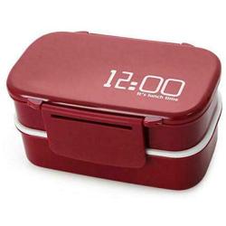 Plastic Lunch Box Food Container Sandwich Storage Box Double Layer Bento Box Set