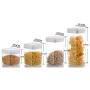 humidifier Kitchen Transparent Storage Tank, Plastic Grain Storage Tank, Food Dried Fruit Biscuit jar