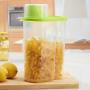 V2AMZ - 2L Storage Box Cereal Dispenser Storage Box Bottles Jars Boxes Kitchen Food Grain Rice Containers Nice