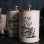 Metal Sealed Jars, Moisture-Proof Kitchen Food Containers, Storage Of Spices/Candy/Oatmeal/Coffee Beans