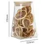 WANGLXST Sealed Bottle, Food Storage Container, Dried Fruit Bottle Good Sealing Heat-Resistant Borosilicate Glass Sealed Cans, Storage Jar, Transparent WANGLXST Sealed Bottle, Food Storage Container, Dried Fruit Bottle Good Sealing Heat-Resistant Borosilicate Glass Sealed Cans, Storage Jar, Transparent