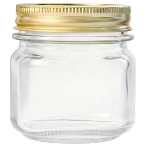 Anchor Hocking 10984 10984AHG17 1/2 Pint Home Canning Jars with Metal Lids and Rings Clear 12packs