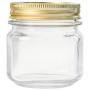 Anchor Hocking 10984 10984AHG17 1/2 Pint Home Canning Jars with Metal Lids and Rings Clear 12packs