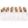 UPSTORE 24pcs (3ml/0.1oz) Empty Clear Glass Wish Bottles with Cork Stopper Refillable DIY Ink Bottle Craft Accessories Portable Travel Makeup Storage Container for Message Jewelry Bath Salt Candy UPSTORE 24pcs (3ml/0.1oz) Empty Clear Glass Wish Bottles with Cork Stopper Refillable DIY Ink Bottle Craft Accessories Portable Travel Makeup Storage Container for Message Jewelry Bath Salt Candy