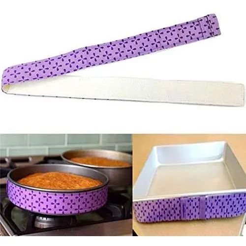 JUSTDOLIFE Bake Even Strip Creative Super Absorbent Thick Cotton Cake Pan Strip Cake Strip JUSTDOLIFE Bake Even Strip Creative Super Absorbent Thick Cotton Cake Pan Strip Cake Strip