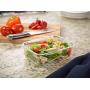WonderVeg Glass Food Storage Containers - 18 Piece - BPA Free - Dishwasher Safe - Oven Safe - Airtight Seal - Reusable Food Container Set - Use for Home, Kitchen and Restaurant