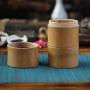 Holz Teebehälter & -kasten Vintage Teebox Aufbewahrungsbox für Tee/Kaffee/Süßigkeiten/Gewürze, handgefertigt, 1 Stück - von HUDITOOLS