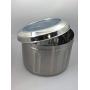 Qualways Stainless Steel 2 LB Canister