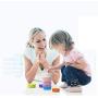 Slime Jars With Lids - Slime Containers for Slime Supplies - Plastic Container for Slime Foam Ball Storage Containers with Lids for 45g Slimes (4.5oz) by