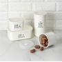 Mini Spice Jars Letter sealed cans food storage box kitchen storage sealed cans