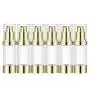 Lil Ray 1 OZ Refillable Airless Pump Bottle, Empty Travel Lotion Container, Plastic Cosmetic Dispenser for Liquid foundation, Lotion, Essential oil, Shampoo (6PCS,Light Gold) Lil Ray 1 OZ Refillable Airless Pump Bottle, Empty Travel Lotion Container, Plastic Cosmetic Dispenser for Liquid foundation, Lotion, Essential oil, Shampoo (6PCS,Light Gold)