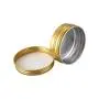 Xigeapg 10Pcs Cans Screw Top Containers Aluminum Round Cans Travel Tins Storage Jar Food Tins Containers Tins With Lids,Gold Xigeapg 10Pcs Cans Screw Top Containers Aluminum Round Cans Travel Tins Storage Jar Food Tins Containers Tins With Lids,Gold