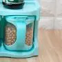 Refaxi Three Compartment Plastic Seasoning Storage Box Spice Jar Set Kitchen Supplies (Sky Blue) Refaxi Three Compartment Plastic Seasoning Storage Box Spice Jar Set Kitchen Supplies (Sky Blue)