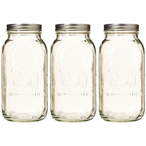 Ball 64 ounce Jar, Wide Mouth, Set of 3